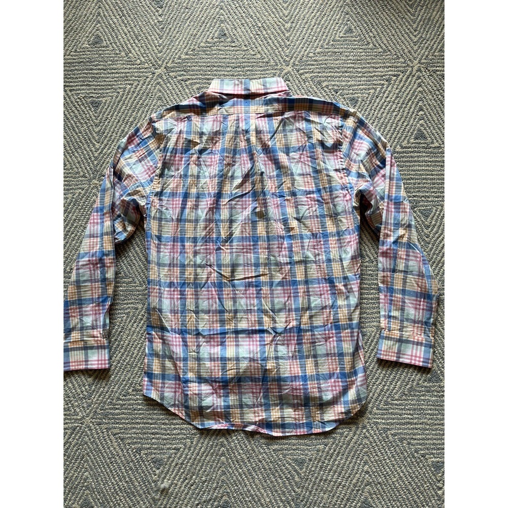 Vineyard Vines Slim Fit Tucker Shirt - Multicolor Plaid - Medium - Picture 6 of 7